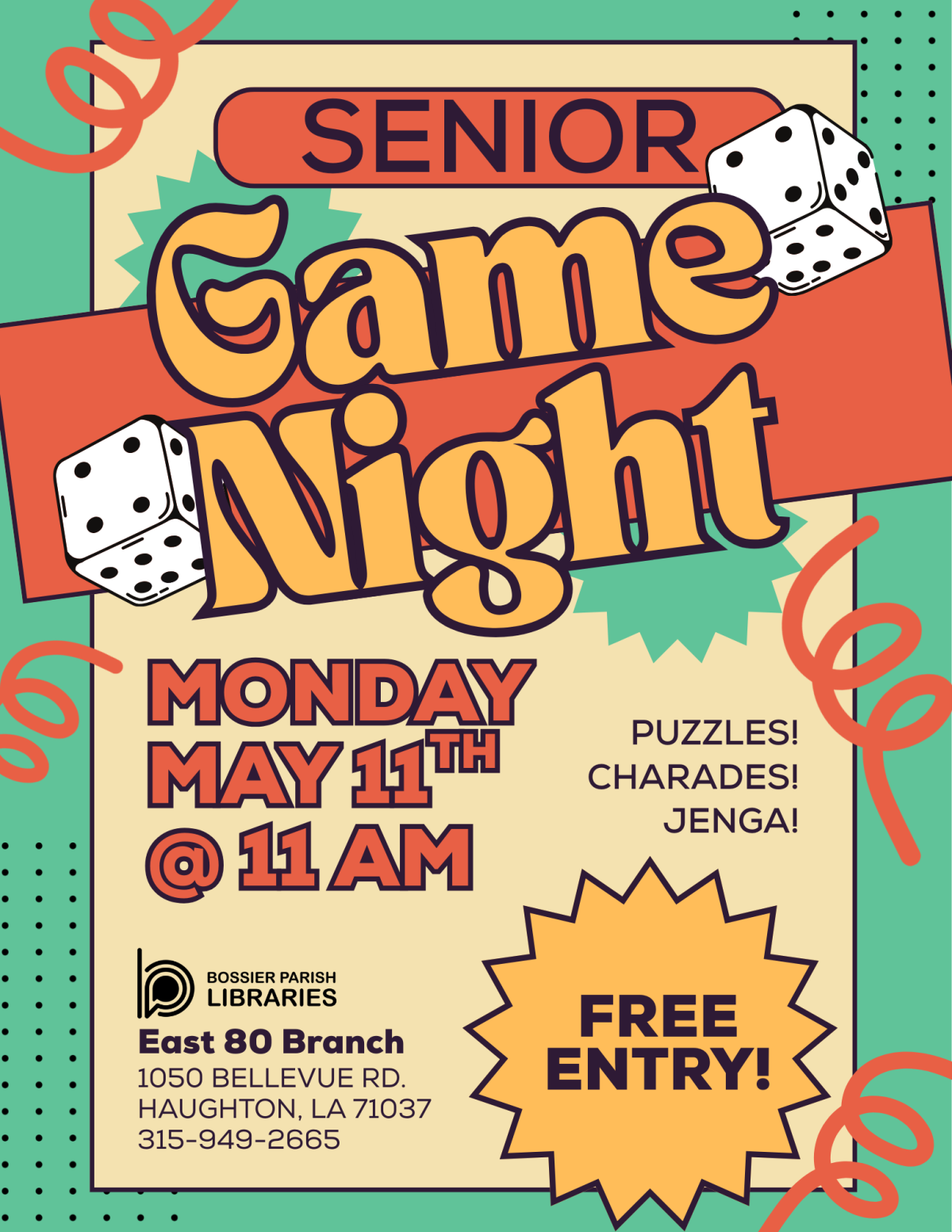 game night flyer