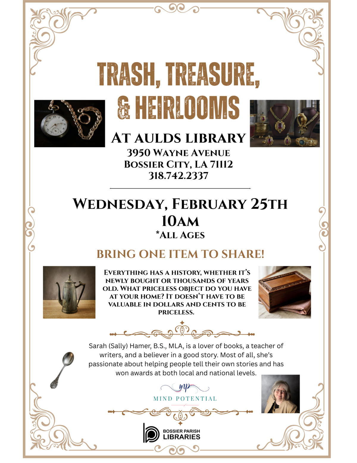 trash, Treasure, or Heirloom2-25-26