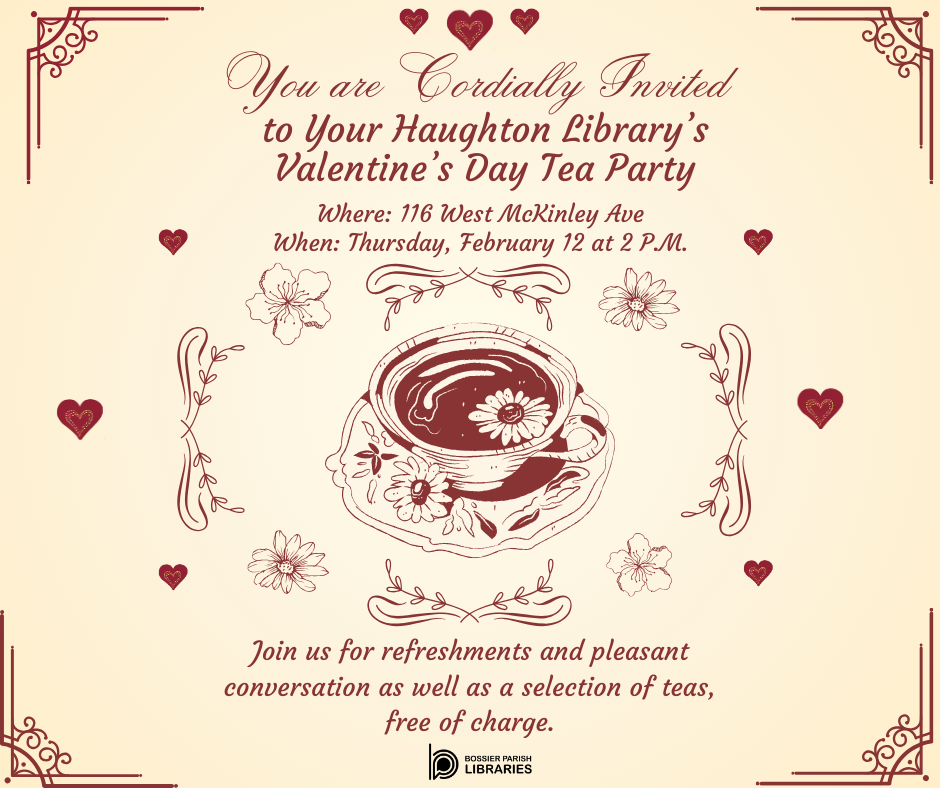 Valentine's Day Tea Invitation