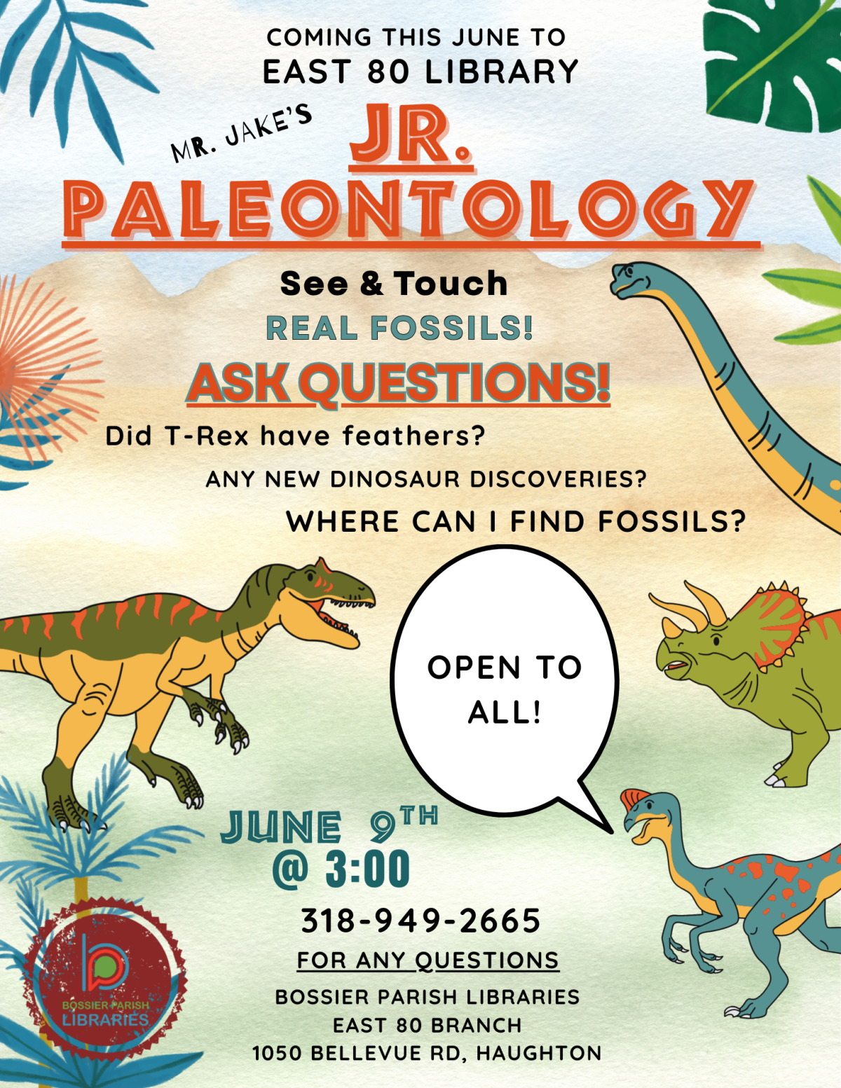 Jr. Paleontology